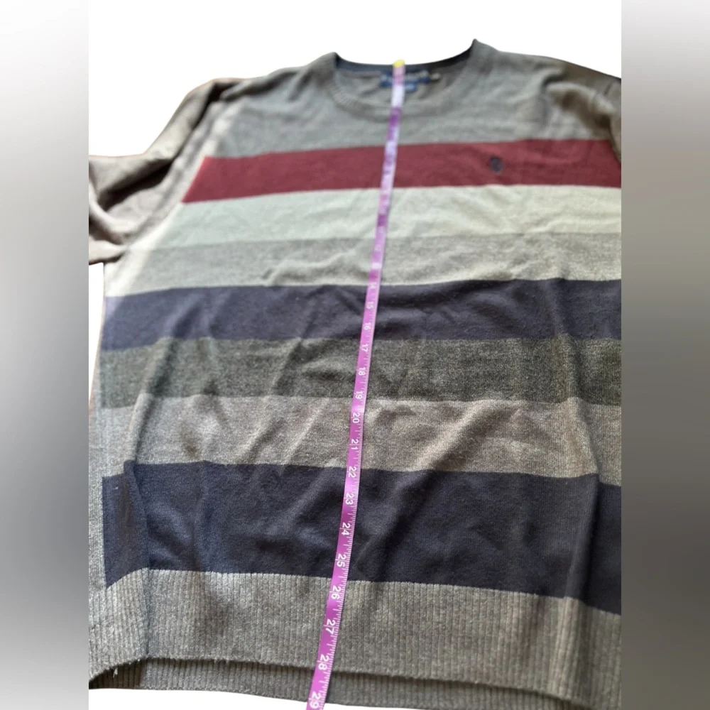 U.S. Polo Assn. Men's‎ XXL Striped Crew Neck Sweater Multicolor Pullover